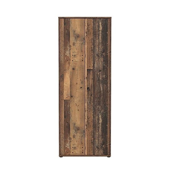 PREISBRECHER Mehrzweckschrank TEMPRA2 5 Böden, Old – Wood Vintage Dekor - 7 günstig online kaufen