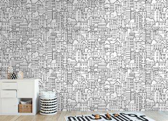 living walls Vliestapete Fototapete Häuser günstig online kaufen