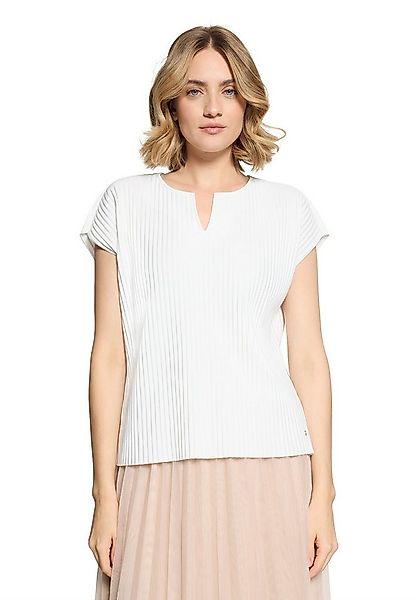 Betty&Co Kurzarmshirt Damen mit Plissee (1-tlg) Plissee günstig online kaufen
