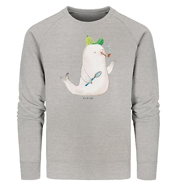 Mr. & Mrs. Panda Longpullover Robbe Sherlock Größe S - Heather Grey - Gesch günstig online kaufen