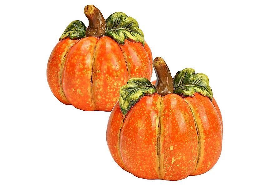 matches21 HOME & HOBBY Dekofigur Kürbis Set aus Ton, Tonkürbisse als Hallow günstig online kaufen