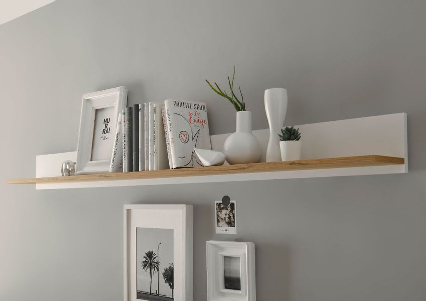 INOSIGN Wandregal "City/Giron, modernes Wandboard, Wandhalter mit Ablageflä günstig online kaufen