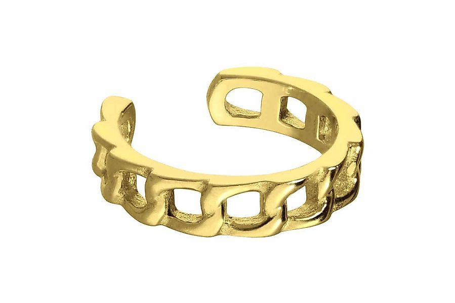 PIERCINGLINE Fake-Spirale Chirurgenstahl Fake Ohrring PANZERKETTEN-DESIGN günstig online kaufen