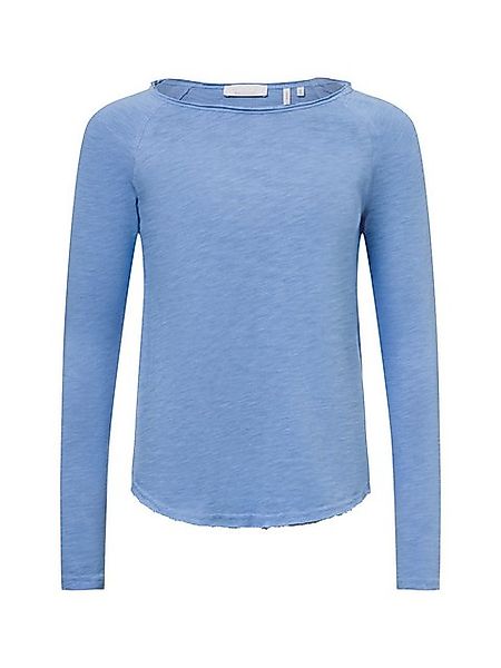 RICHROYAL Langarmshirt "2409 O HJ LS", mit offener Ausschnittkante und Saum günstig online kaufen