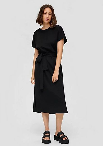QS Minikleid Kleid aus Baumwolljersey günstig online kaufen