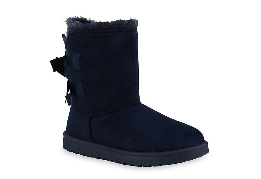 VAN HILL 832508 Schlupfboots Damen Warm Gefütterte Schlupfstiefeletten Kuns günstig online kaufen