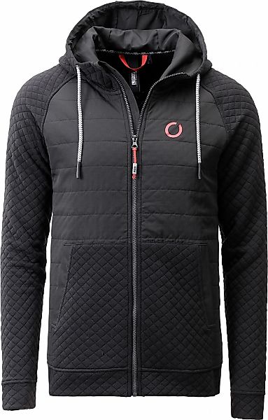 LPO Steppjacke "Edward 2" mit Kängurutasche und Steppfleece günstig online kaufen