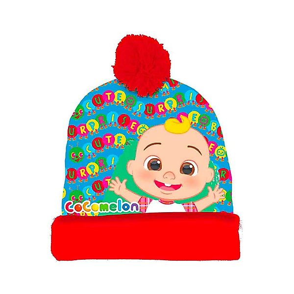 COCOMELON Fleecemütze Mütze mit Bommel Warme günstig online kaufen