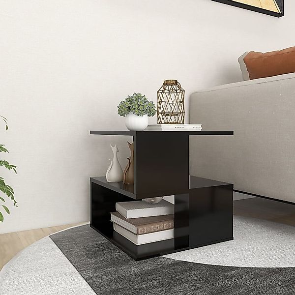 furnicato Couchtisch Beistelltisch Schwarz 40x40x40 cm günstig online kaufen