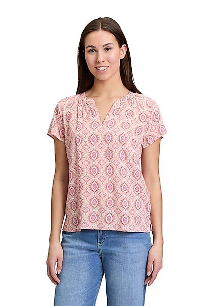Cartoon Shirtbluse Cartoon Blusenshirt mit Rüschen günstig online kaufen