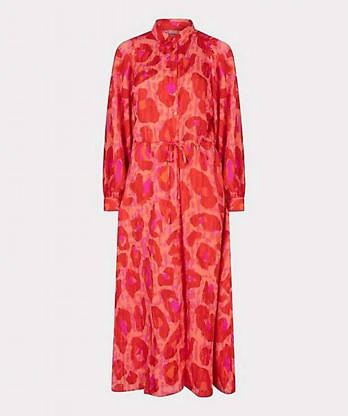 Esqualo Sommerkleid Esqualo Blusenkleid Rot/Rosa günstig online kaufen