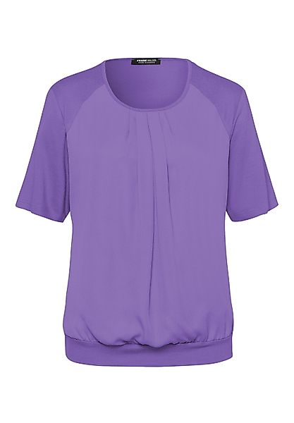 FRANK WALDER Blusenshirt im Materialmix günstig online kaufen
