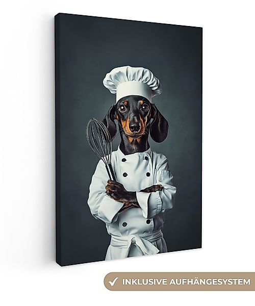 OneMillionCanvasses® Leinwandbild Hund - Garde - günstig online kaufen