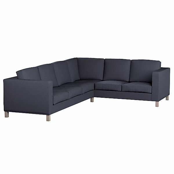 Bezug für Karlanda Sofa Ecke links, dunkelblau, 36cm x 30cm x 50cm, Madrid günstig online kaufen