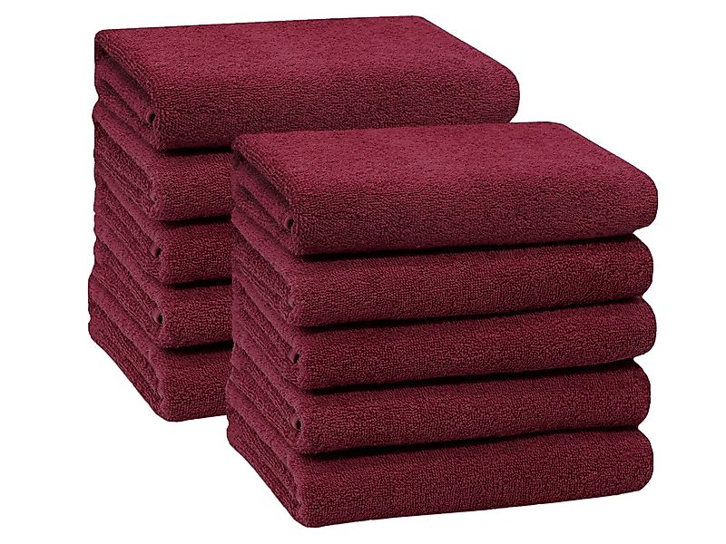 ZOLLNER Handtücher, Walkfrottier (10-St), 50 x günstig online kaufen