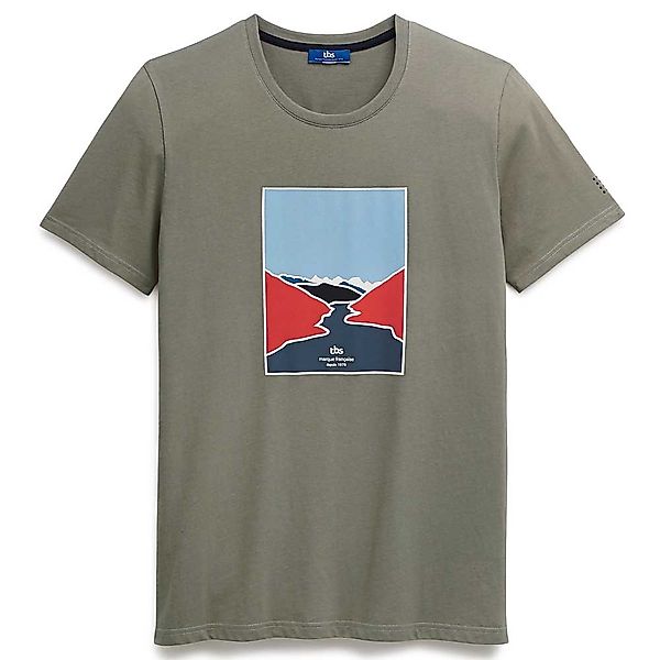 Tbs Landstee Kurzarm Rundhals T-shirt XL Grey günstig online kaufen