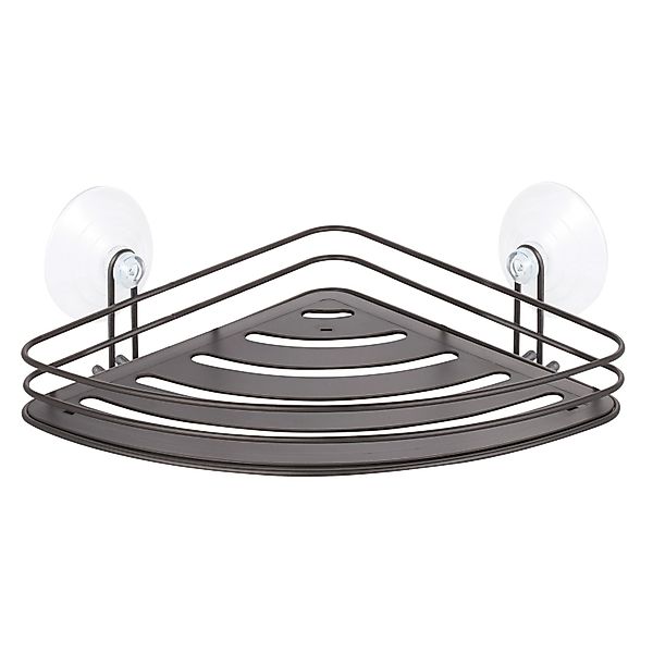 MSV Eck-Regal Kery Stahl 20 cm x 20 cm x 9 cm Mattschwarz günstig online kaufen