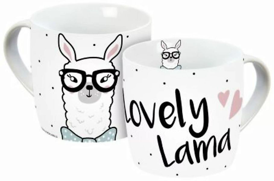 Geda Labels Tasse Lovely Lama 300 ml Tassen bunt günstig online kaufen