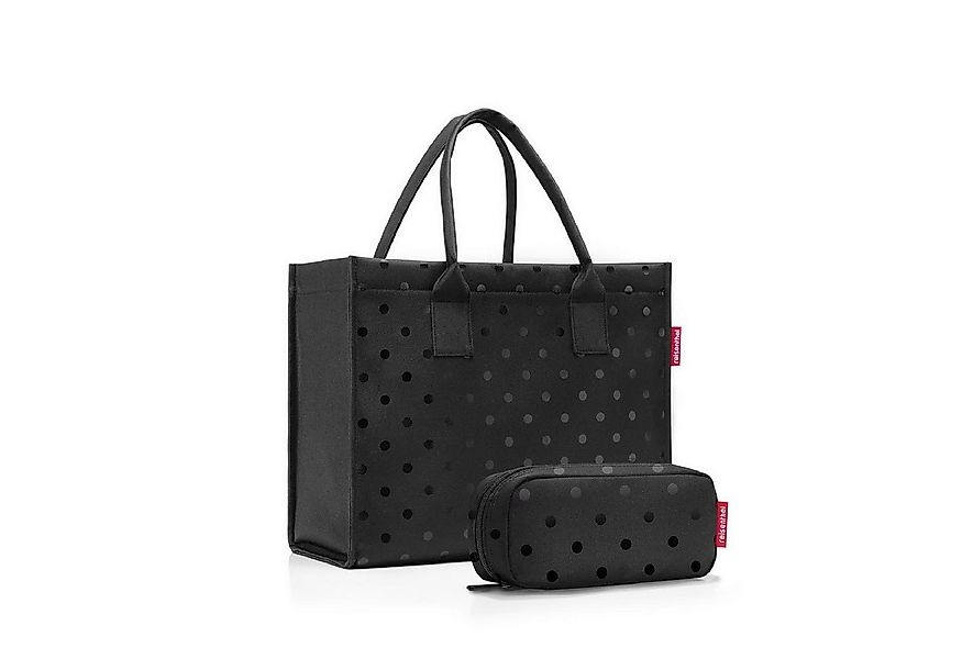 REISENTHEL® Einkaufsshopper Daily Shopper Set glossy dots black günstig online kaufen