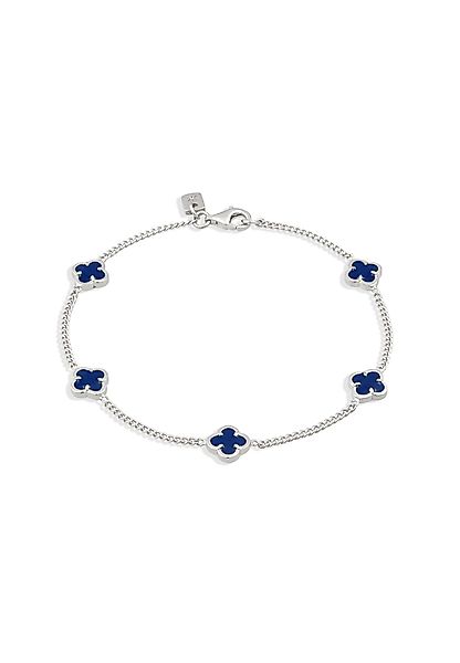 Kuzzoi Silberarmband Kleeblatt Emaille 925 Sterling günstig online kaufen