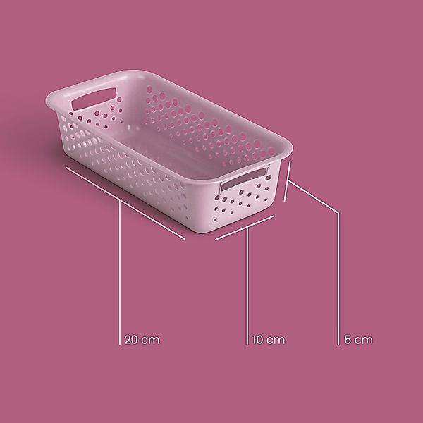Pro Home Aufbewahrungskorb Modularer Kunststoffkorb Kunststoff günstig online kaufen