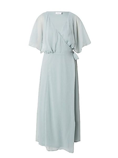 Vila Shirtkleid Elegantes Wickelkleid mit Gürtel günstig online kaufen
