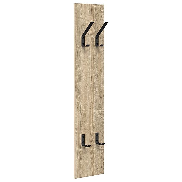 vidaXL Regal Wandmontierter Kleiderständer Sonoma Eiche günstig online kaufen