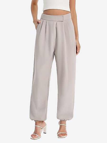 Imily Bela Jogginghose Damen High Waist Weite Hose mit Bündchen (Packung, 1 günstig online kaufen