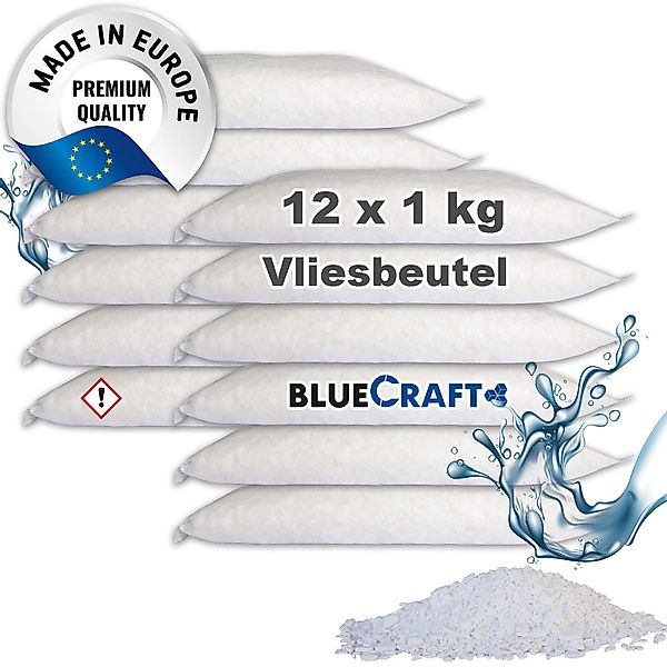 BlueCraft Luftentfeuchter-Nachfüllpack 12x 1kg Raum Entfeuchter günstig online kaufen