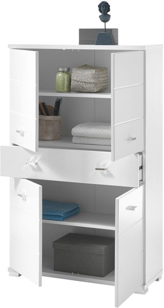 BASIC by Balculina Midischrank "Pool, Badezimmerschrank BxHxT 76x123x31" 1 günstig online kaufen