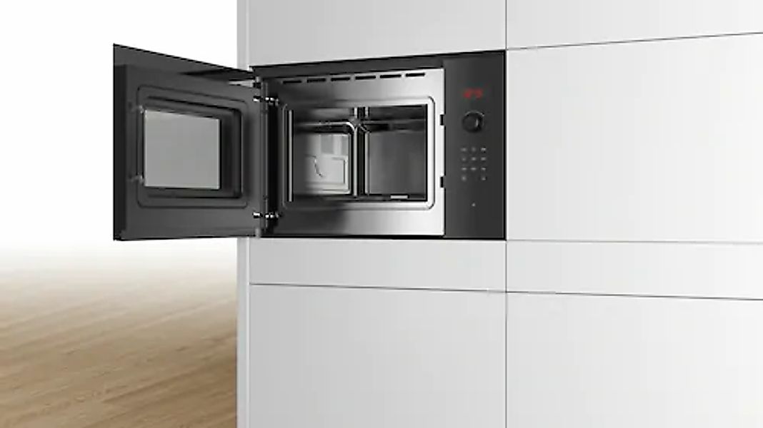 BOSCH Einbau-Mikrowelle »BFL523MB1F«, Mikrowelle, 1270 W günstig online kaufen