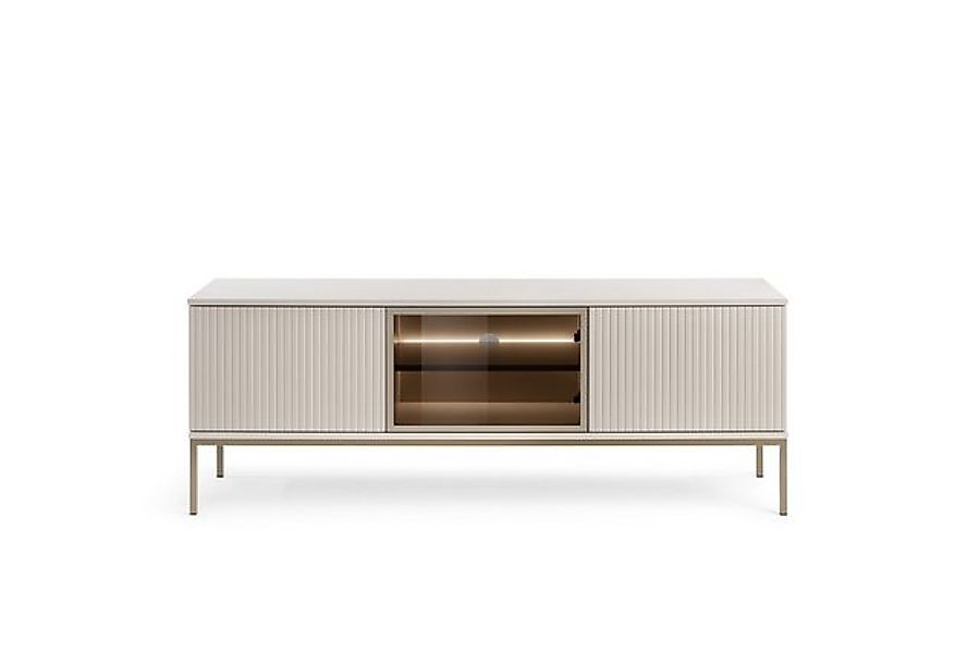 yourhouse24 TV-Schrank Sento RTV154 mit LED-Beleuchtung, Kaschmir Untergest günstig online kaufen