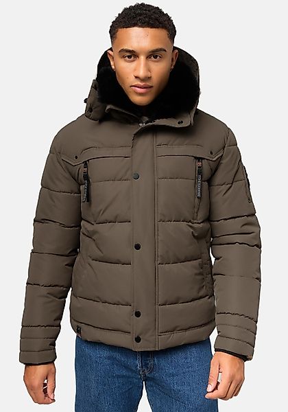 Stone Harbour Steppjacke "Witas" mitKapuze gesteppte Herren Winterjacke mit günstig online kaufen