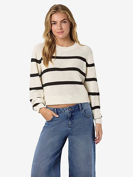 Noisy may Strickpullover NMMAYSA L/S STRIPE O-NECK KNIT NOOS günstig online kaufen