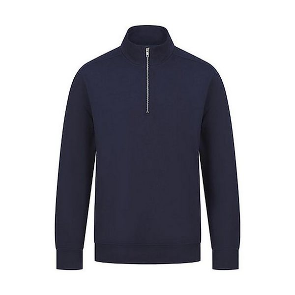 Henbury Sweatshirt Unisex Sustainable 1/4 Zip Sweatshirt günstig online kaufen