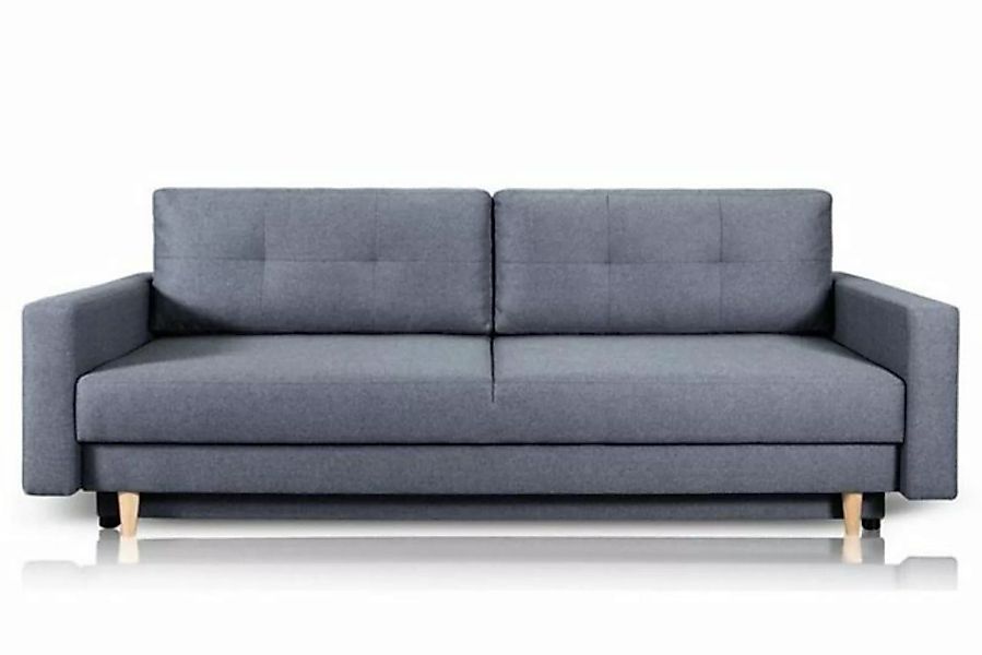 JVmoebel 3-Sitzer, Modern Sofa 3 Sitzer Grau Sofas Stil Elegantes Wohnzimme günstig online kaufen
