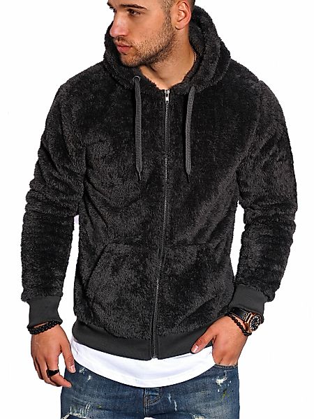 behype Fleecejacke "Teddy-NZ", aus weichem Teddyfleece günstig online kaufen