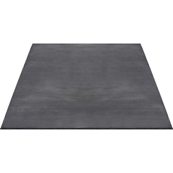 Floornovo Kurzflor Teppich Nr. 255 Grau Einfarbig 280 x 200 cm günstig online kaufen