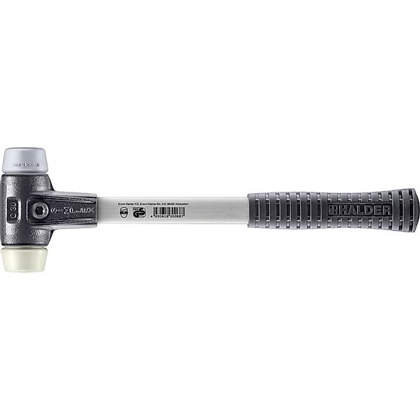 Halder Simplex Schonhammer Ø 30 mm TPE-mid Grau   Nylon mit Verstärktem Tem günstig online kaufen