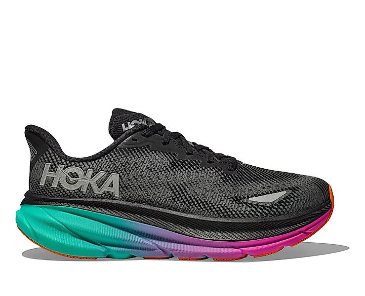 Hoka One One M Clifton 9 GTX  - Herren Laufschuh - Black/Electric Aqua Lauf günstig online kaufen