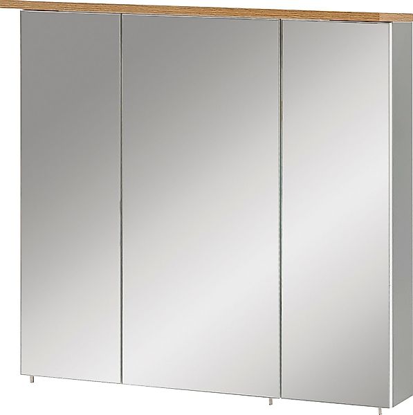 Schildmeyer Spiegelschrank "Profil", Breite 70 cm, 3-türig, LED-Beleuchtung günstig online kaufen