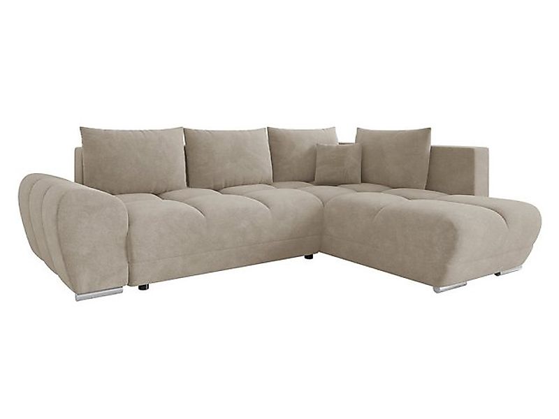 MIRJAN24 Ecksofa Forest, mit Schlaffunktion und Bettkasten, 290x183x85 cm, günstig online kaufen