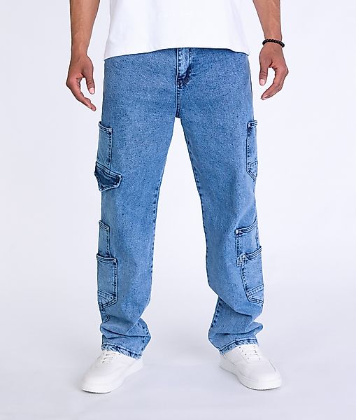Denim House Loose-fit-Jeans Herren Baggy Cargo günstig online kaufen