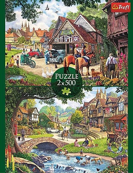 Trefl Puzzle Idyllic life, 599 Puzzleteile günstig online kaufen