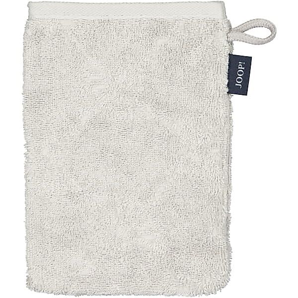 JOOP Uni Cornflower 1670 - Farbe: platin - 705 - Waschhandschuh 16x22 cm günstig online kaufen