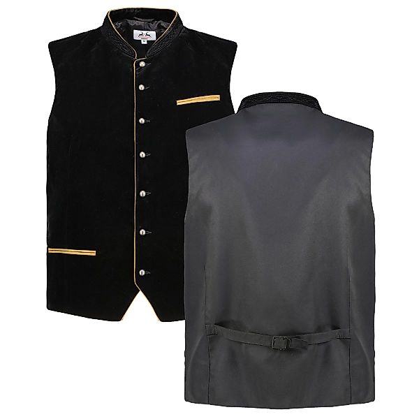 Maddox Trachtenweste aus Samt Farbe schwarz Größe: 70 günstig online kaufen