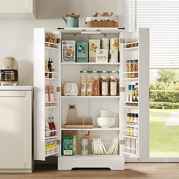 STILVORA Sideboard mit 2 Flügeltüren,Highboard Küchenschrank günstig online kaufen