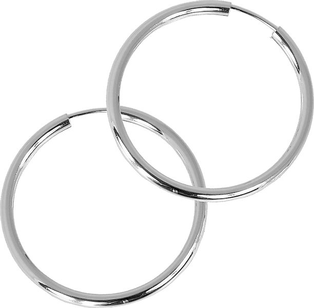 SilberDream Paar Creolen SilberDream Ohrringe 40mm günstig online kaufen