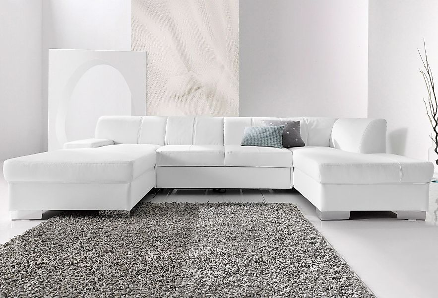 DOMO collection Wohnlandschaft "Star, zeitlose Formensprache, elegante Opti günstig online kaufen