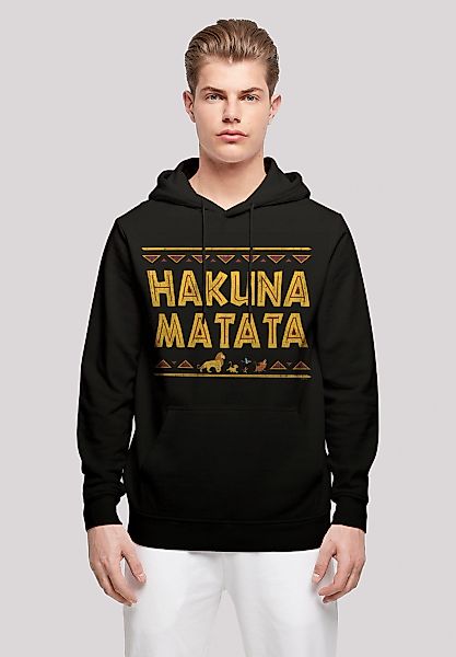 F4NT4STIC Kapuzenpullover "Disney König der Löwen Hakuna Matata", Print günstig online kaufen